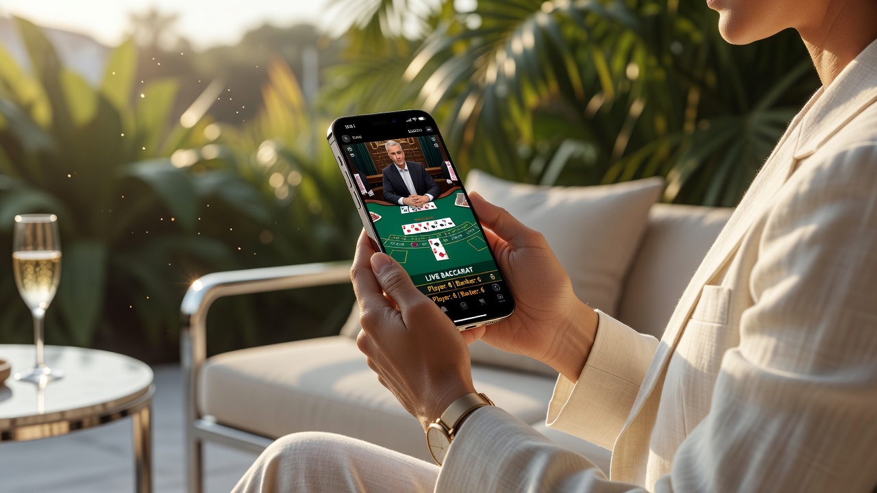 Playing on the Go: Mobile Live Baccarat - best online live dealer baccarat